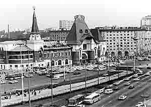 Москва, Комсомольская площадь. Ярославский вокзал